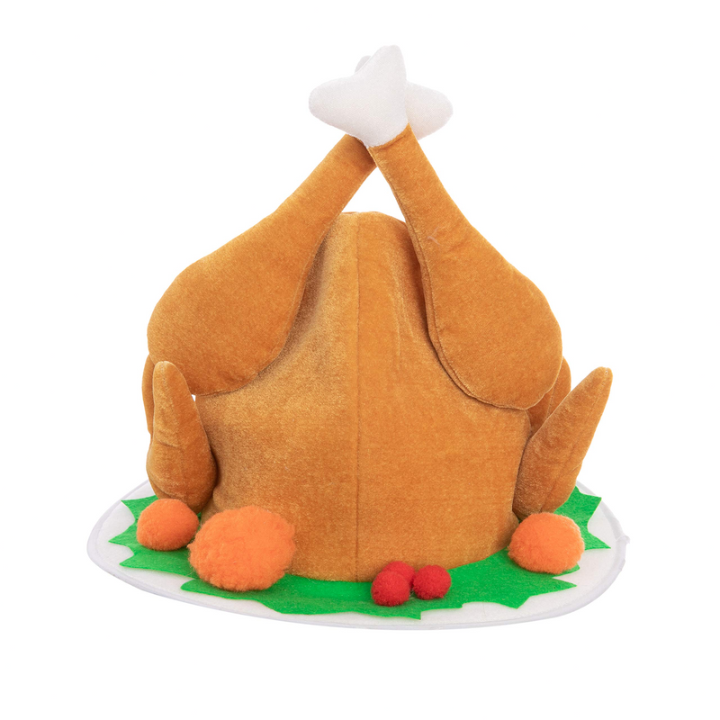 Silly turkey roasted hat pack