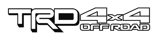 New trd x offroad decal single color â sticker joint