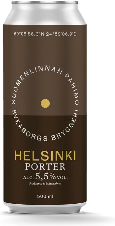 Suomenlinnan panimo cl helsinki porter tãlkki olut s