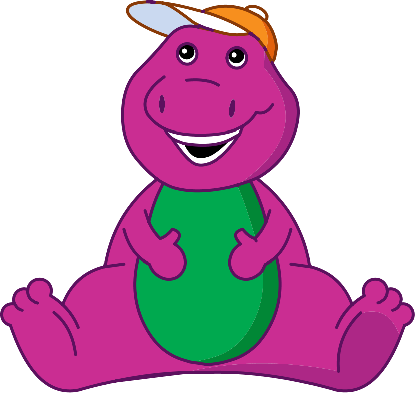 Barney plush hbb vector by jackset on