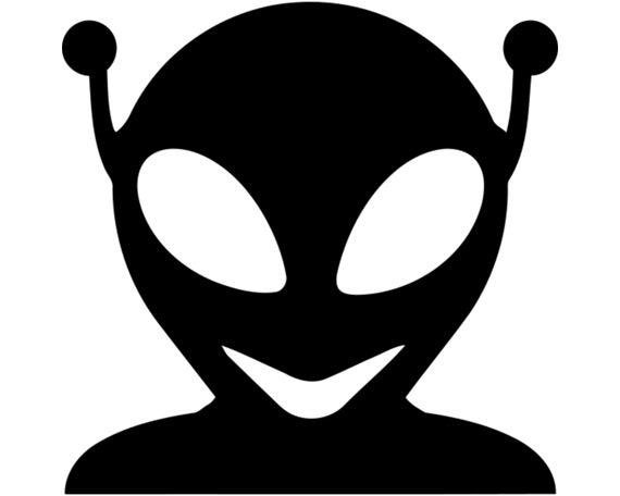 Buy alien vector dxf file instant download alien clip art image online in india