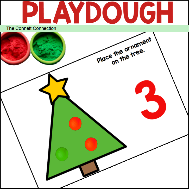 Christmas preschool math counting to activities made by teachers