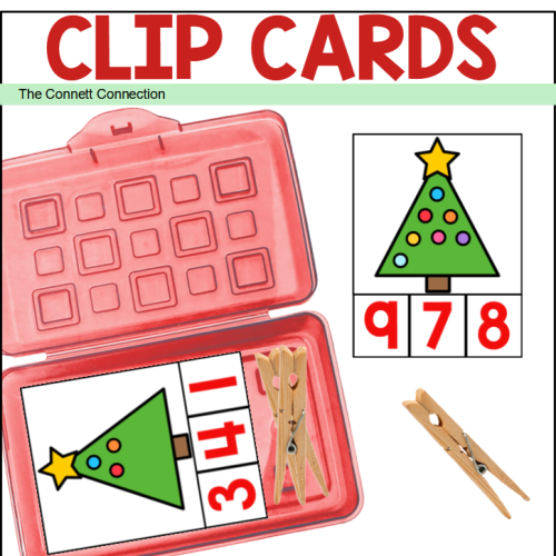 Christmas preschool math counting to activities made by teachers