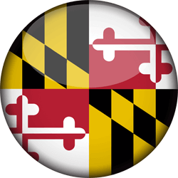 Maryland flag clipart