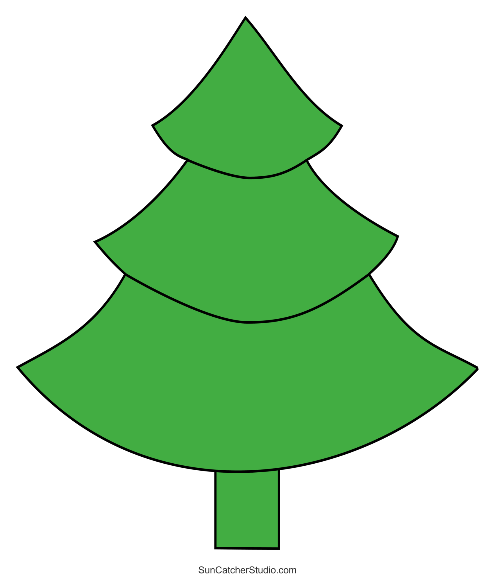 Christmas tree templates and stencils free printable patterns â diy projects patterns monograms designs templates