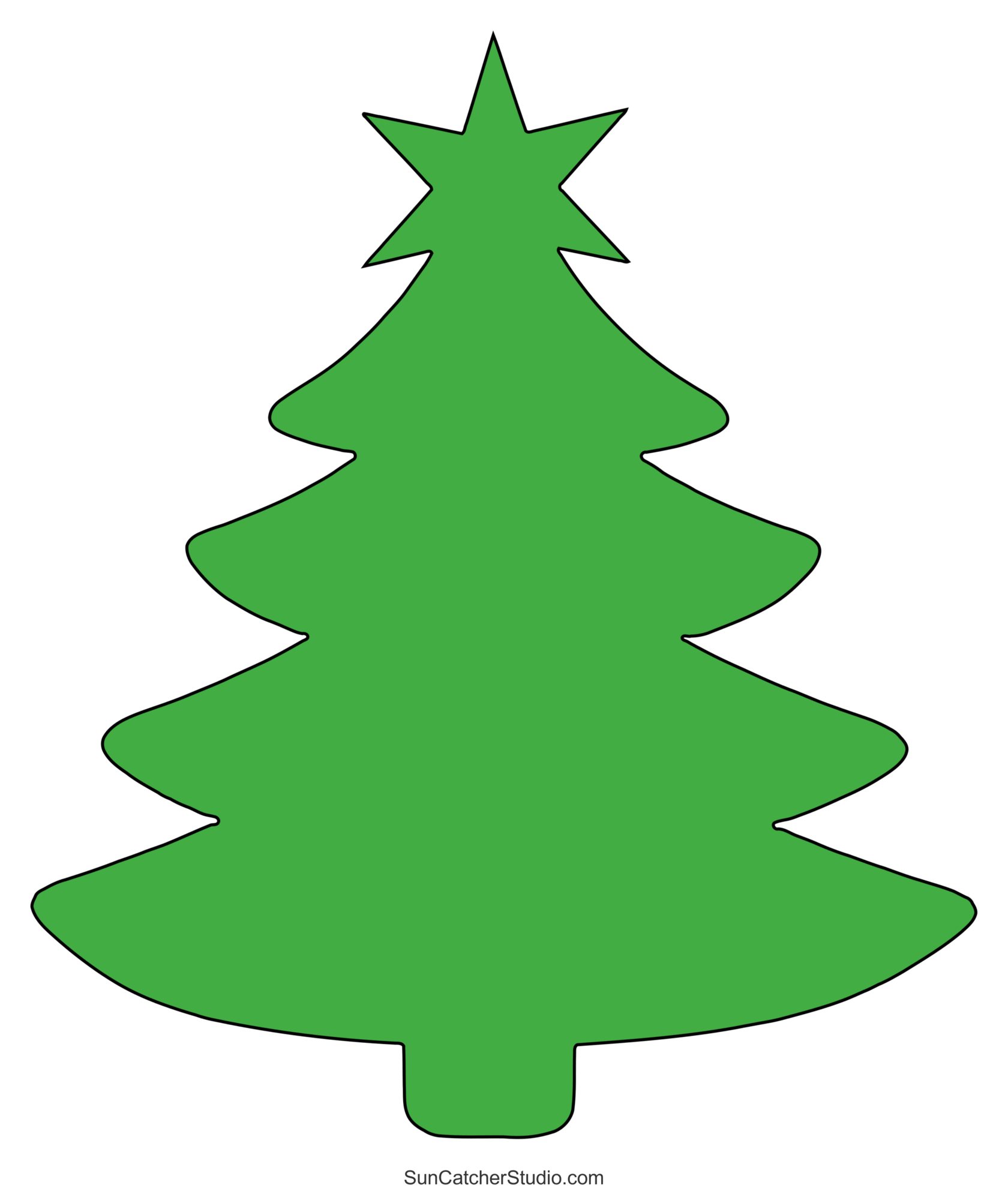 Christmas tree templates and stencils free printable patterns â diy projects patterns monograms designs templates