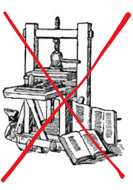 Why did the ottoman empire ban the printing press