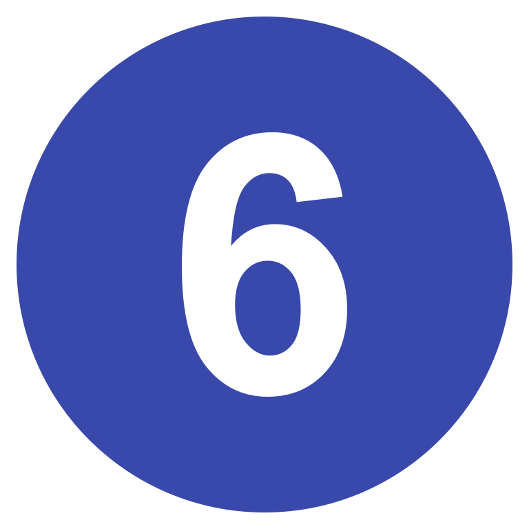 Fileeo circle indigo number