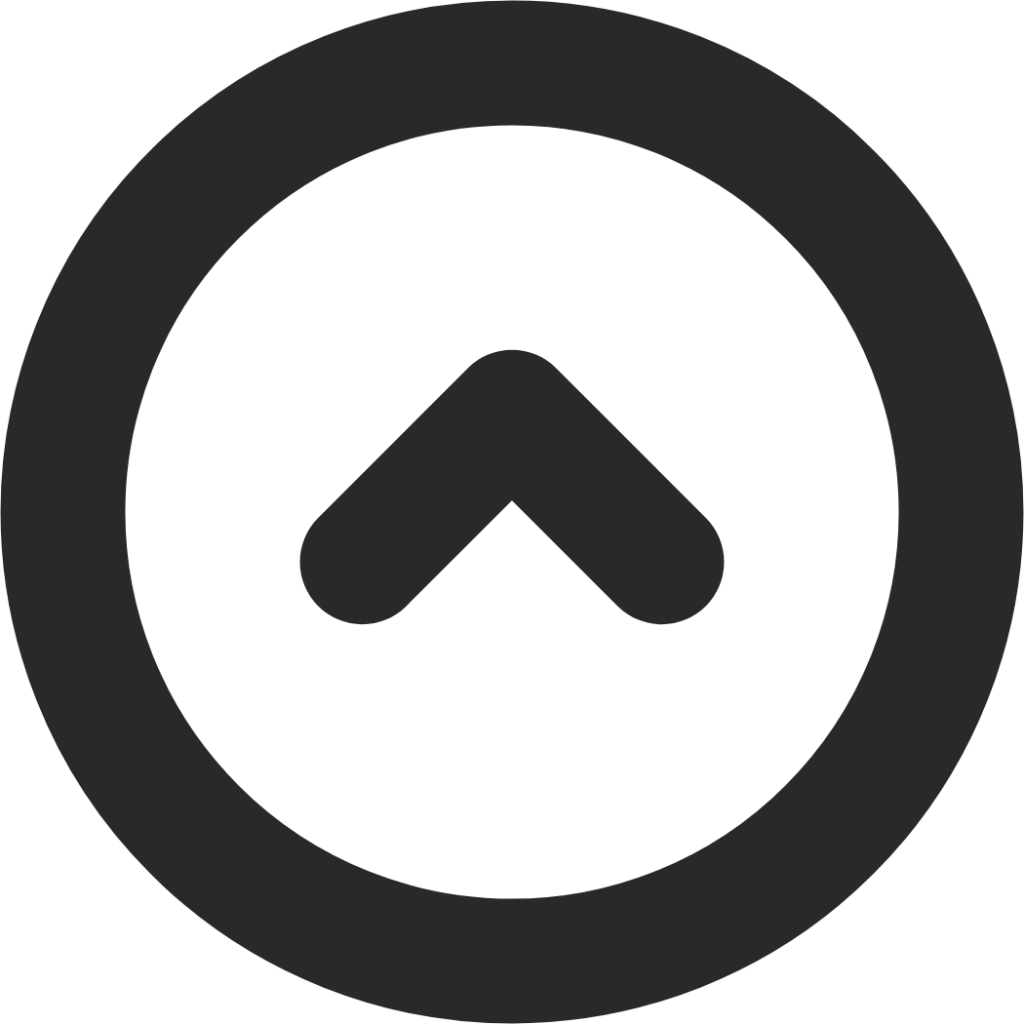 Arrow up circle icon