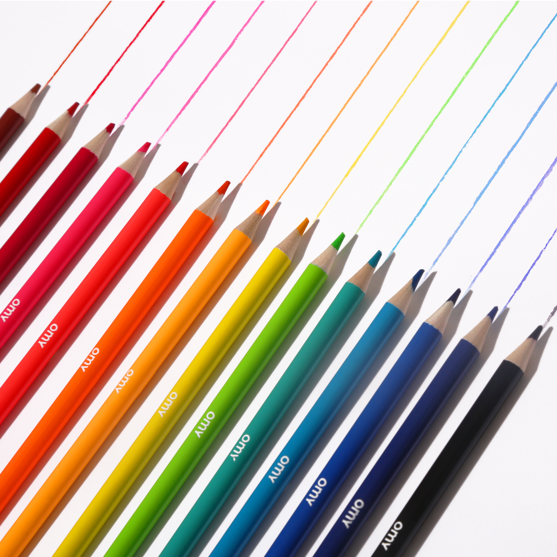 Pop colored pencils â omy france