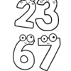 Number lore coloring pages printable for free download