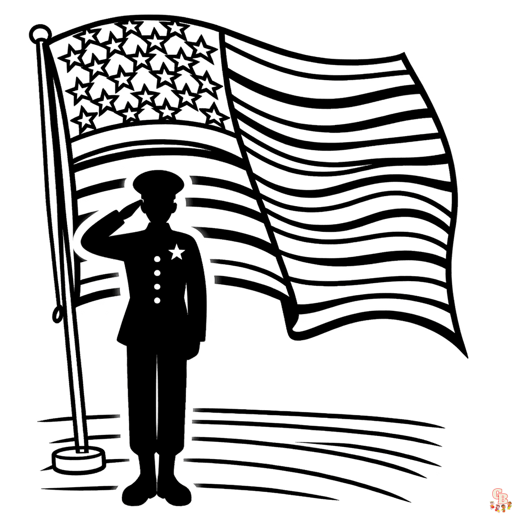 Free printable memorial day coloring pages for kids