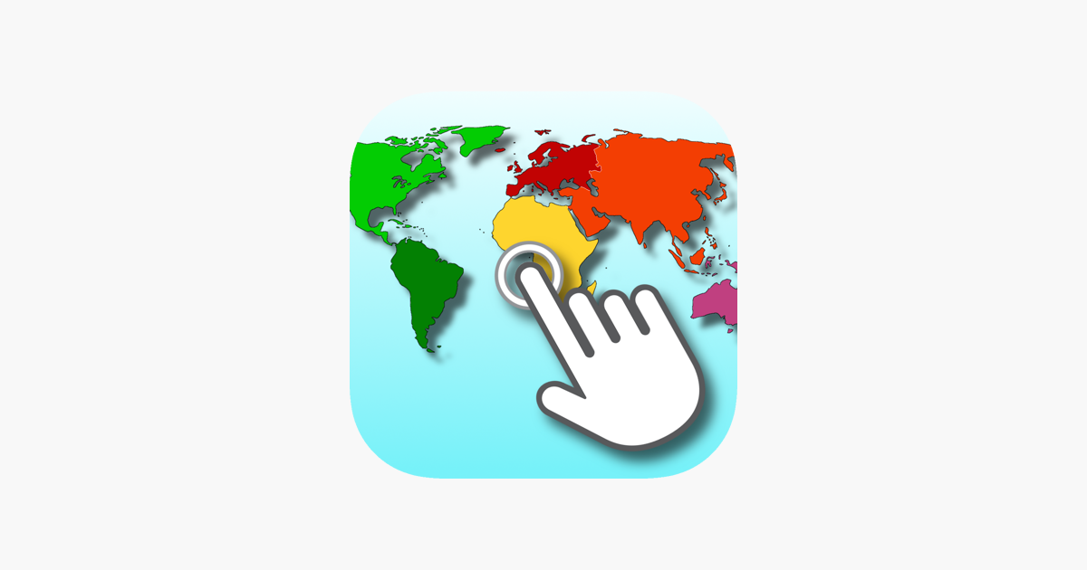 World map challenge geography on the app store