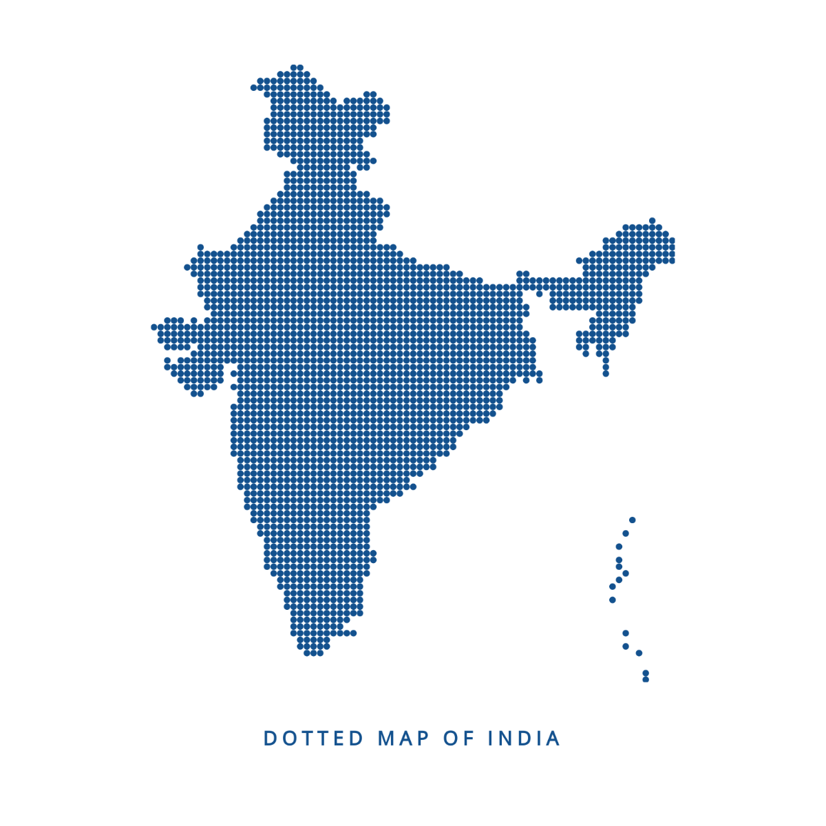 Free india map vector