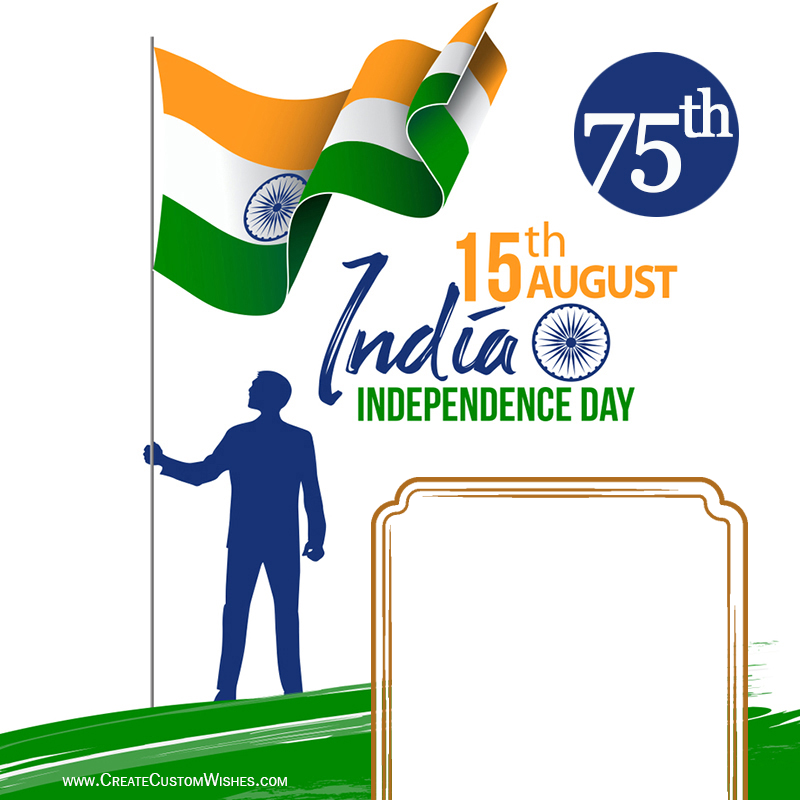 Indian Independence Day Vector Hd PNG Images, Indian Independence Day 75  Text Creative Logo Celebration 75th 15 August Greetings, 15 August, India  Independence … | Indian independence day, Republic day india, Republic day