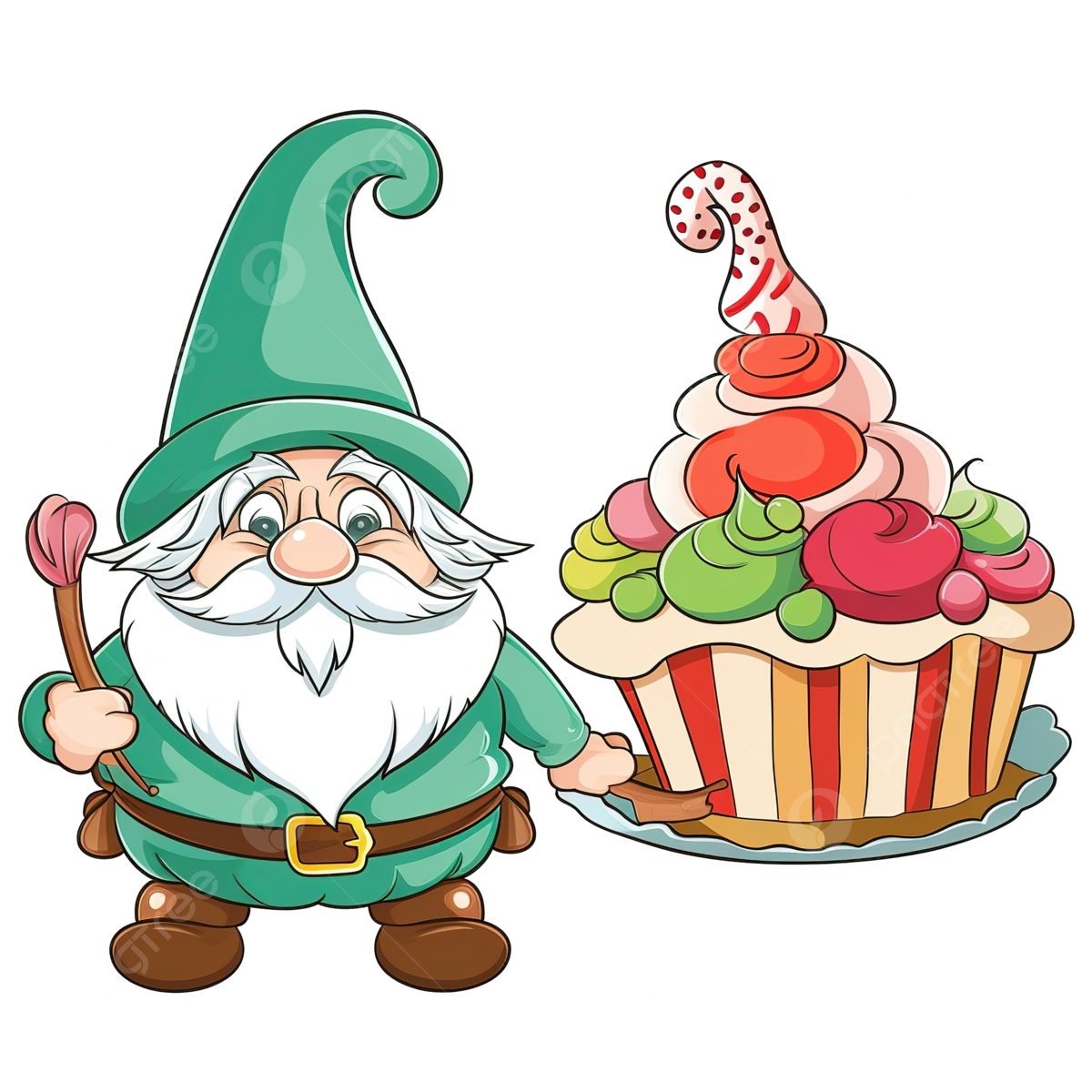 Green gnome png transparent images free download vector files