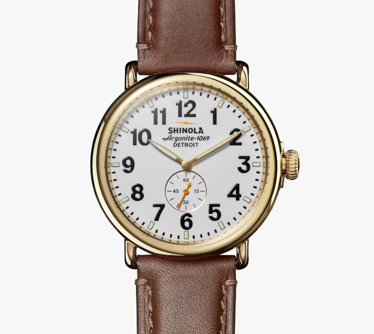 Shinola the runwell mm watch â bremer jewelry