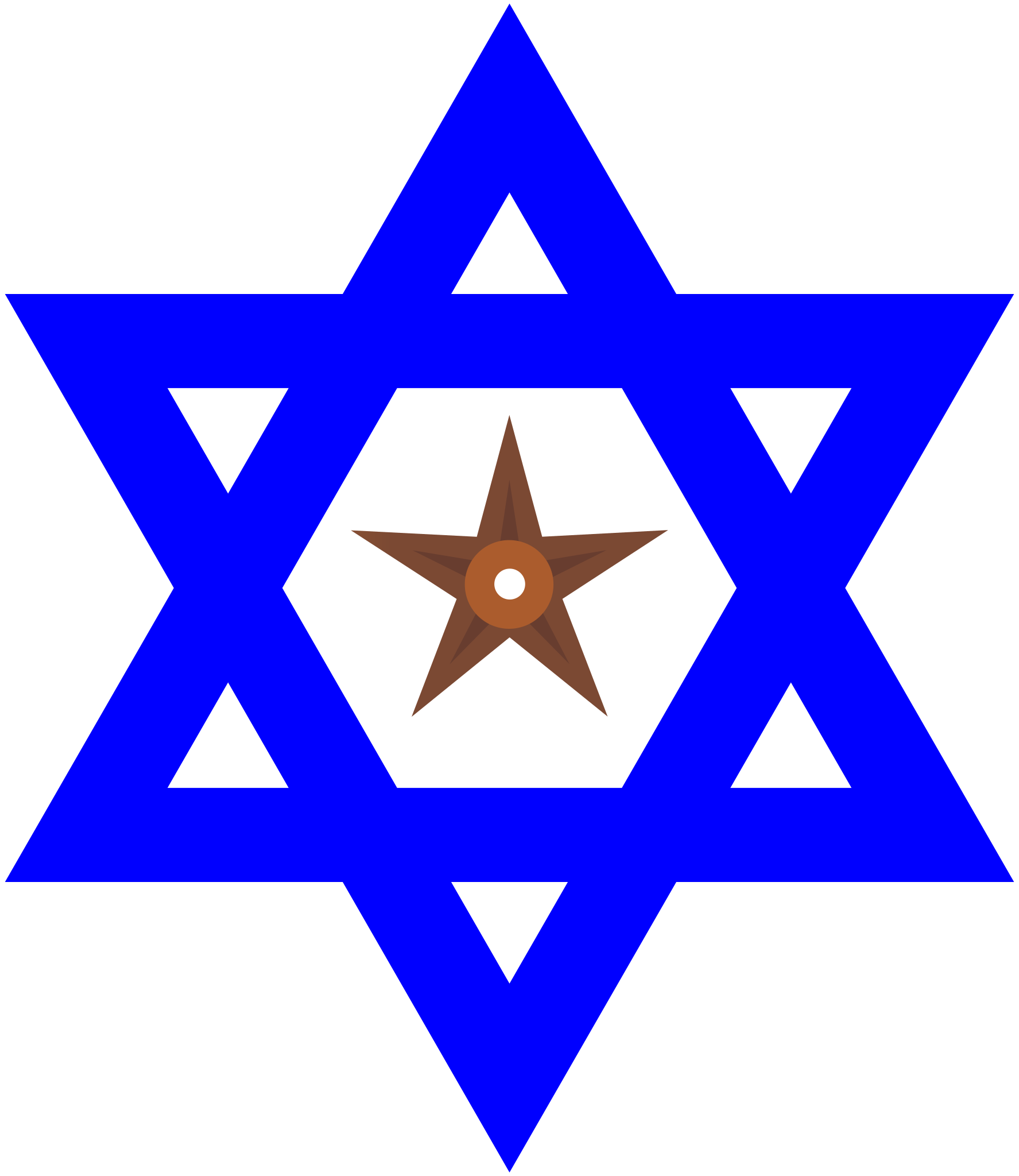 Filestar of david barnstarsvg