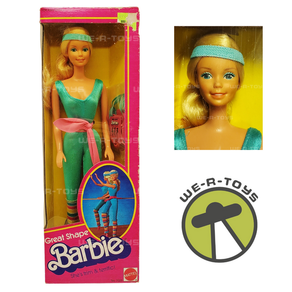 Barbie great shape doll mattel no new