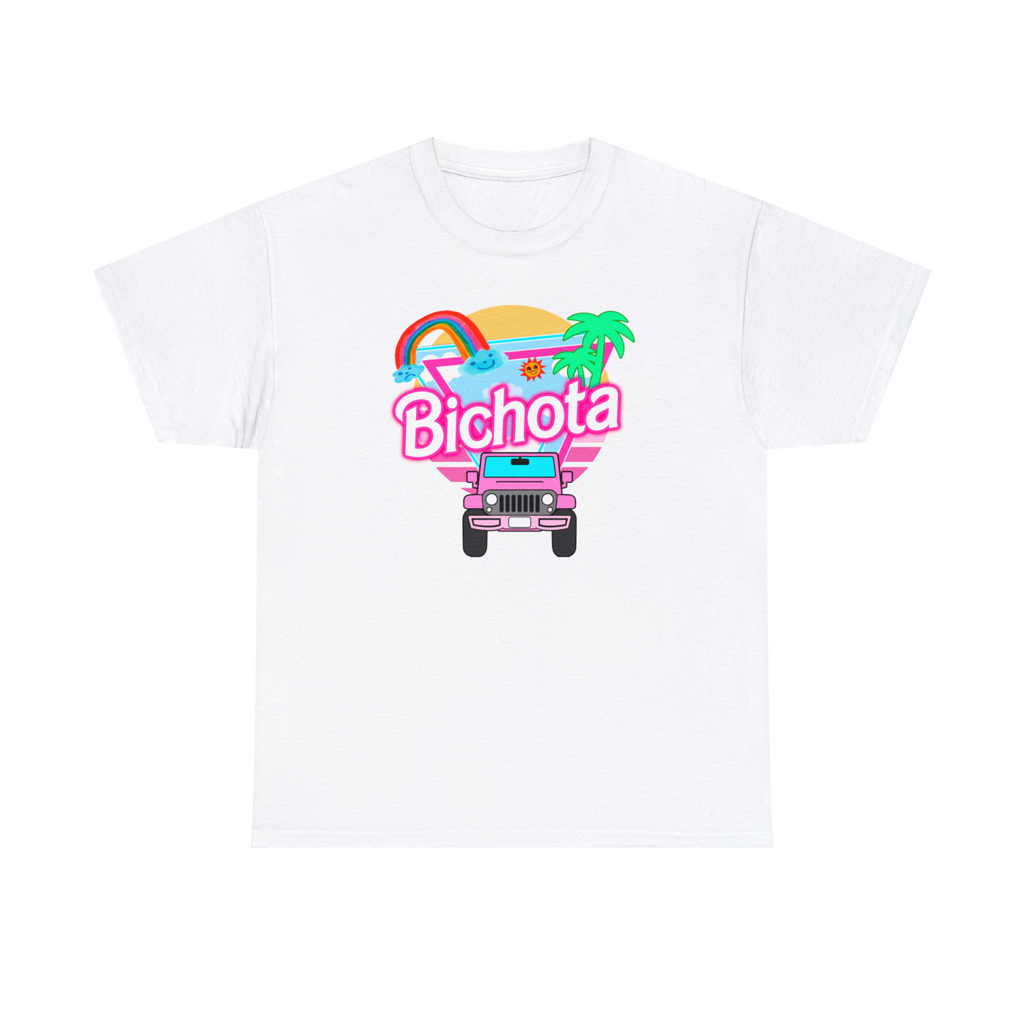 Bichota x jeepeta karol g barbie merch t shirt pink jeep â stonk shark co