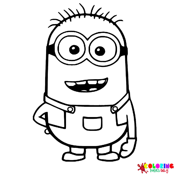 Minion coloring pages