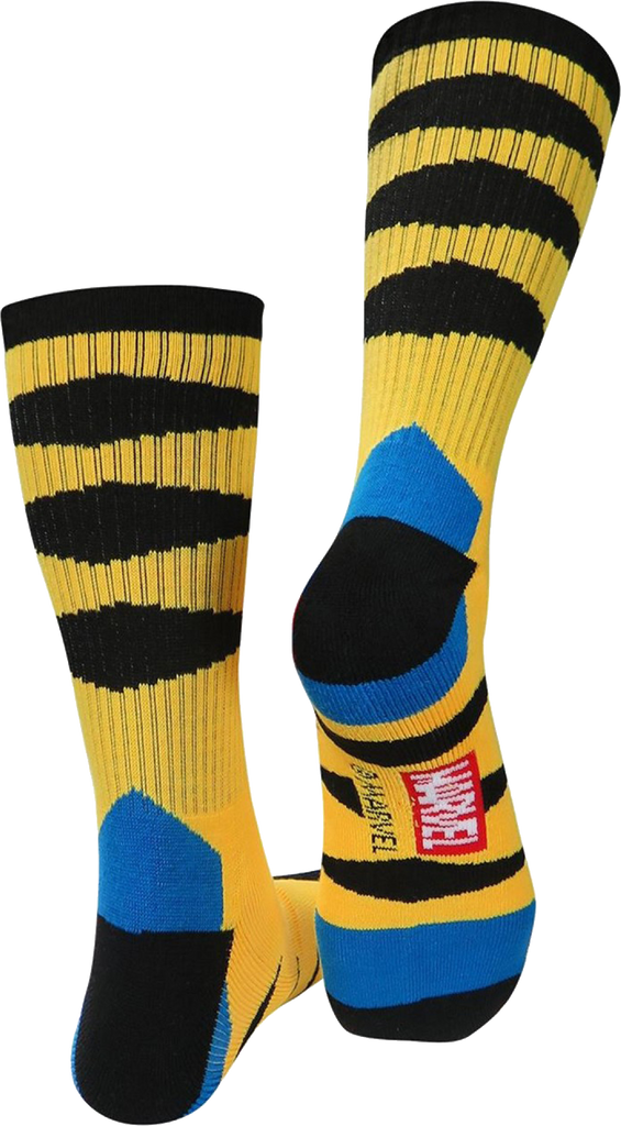 Marvel ics wolverine athletic socks