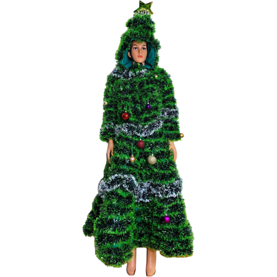 New christmas tree costume show playground cosplay costume