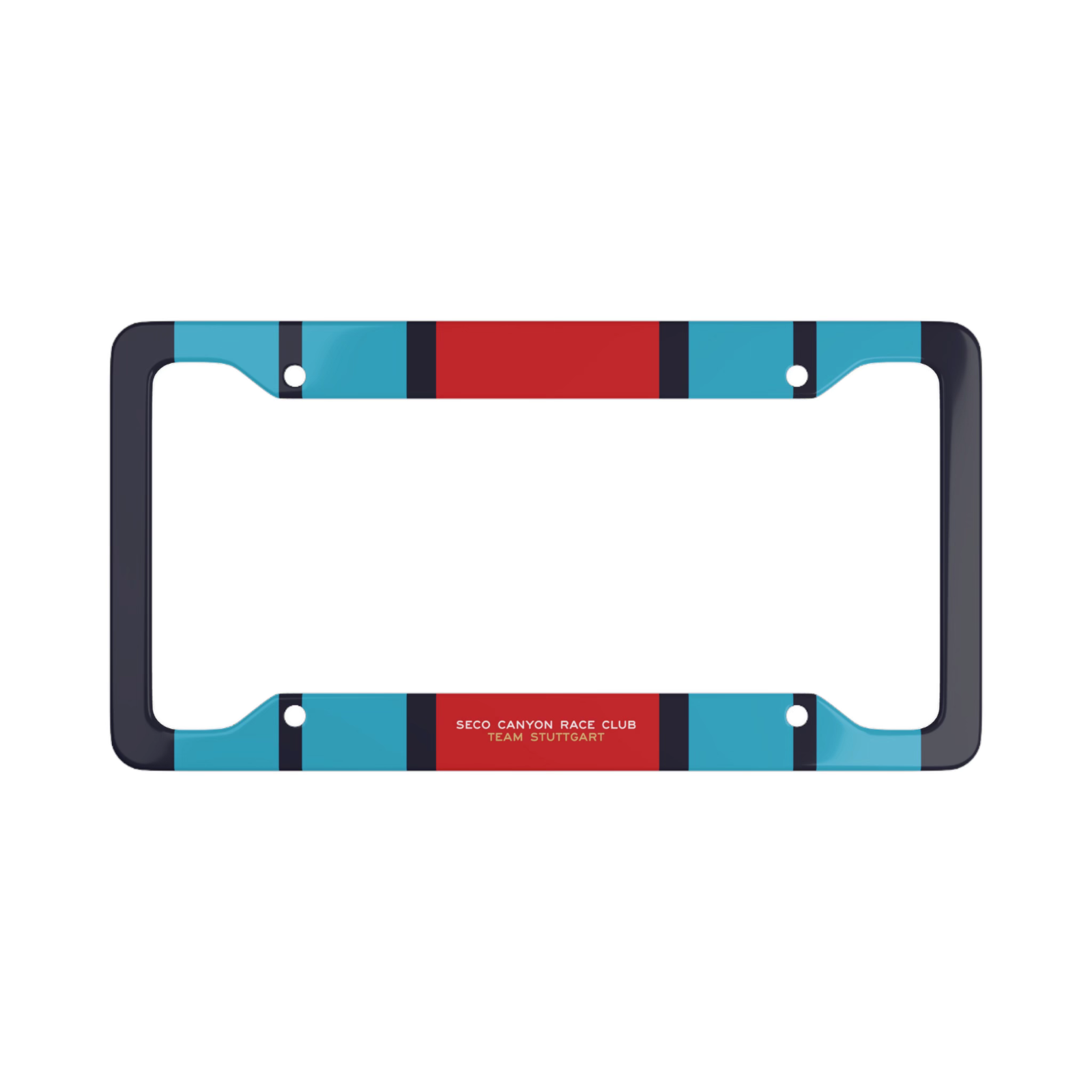 Martini racing mk molded metal license plate frame by las scrc porschelancia