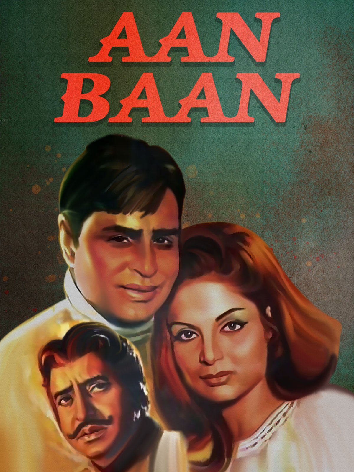 Aan Baan (1972) Poster Wallpapers