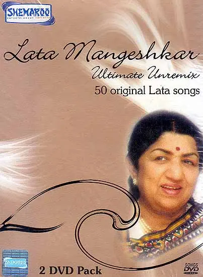 Lata mangeshkar â ultimate unremix set of dvds exotic india art