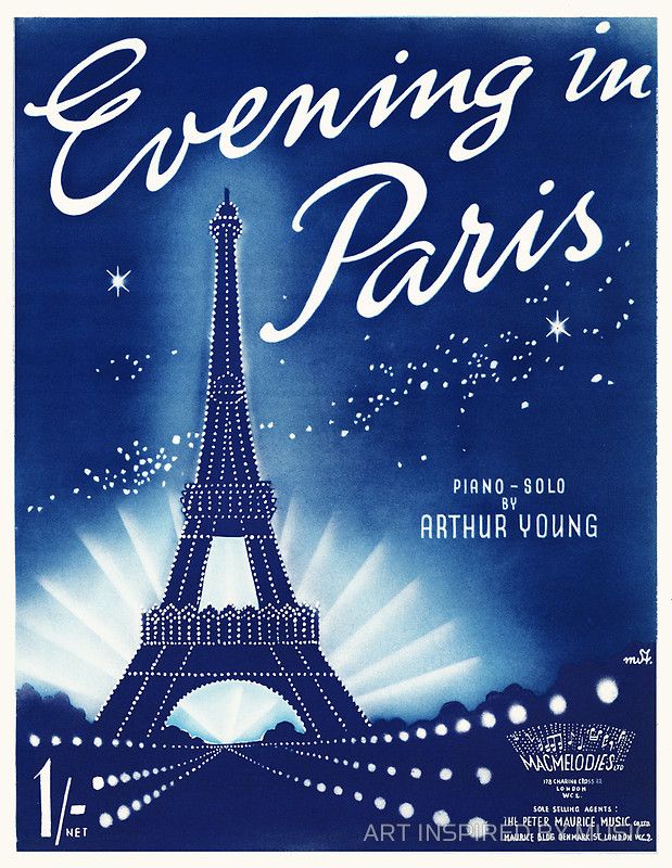 An Evening In Paris Poster Wallpapers