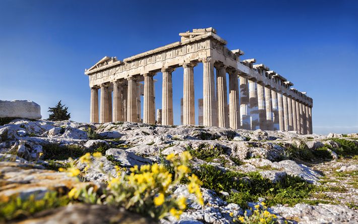 Download wallpapers acropolis of athens k landmark summer ruins athens greece for dktop free pictur for dktop free fãrias na grãcia sobre a grãcia viagem grecia