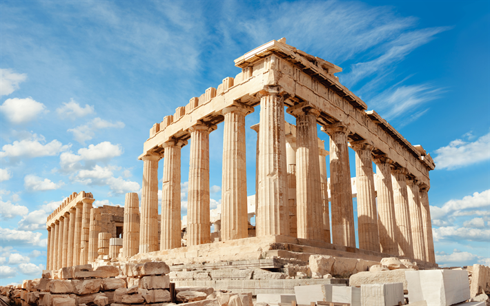 Download wallpapers acropolis of athens greece ðº summer athens travel monument of archecture interesting place athens landmarks for desktop free picâ acropolis de atenas arquectura griega antigua arquectura griega