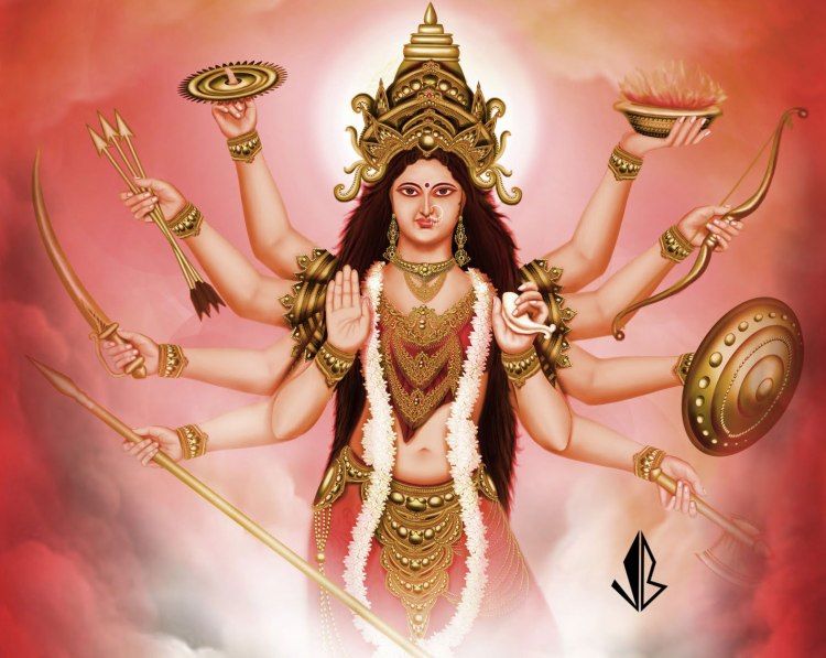 Jai mata di maa durga beautiful hd wallpapers collectionsânavratri durga ashtami puja hd wallpapers pics ashtami puja durga maa durga