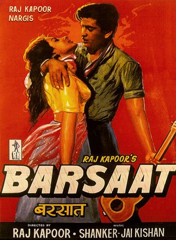 Barsaat bollywood posters old bollywood movies film posters vintage