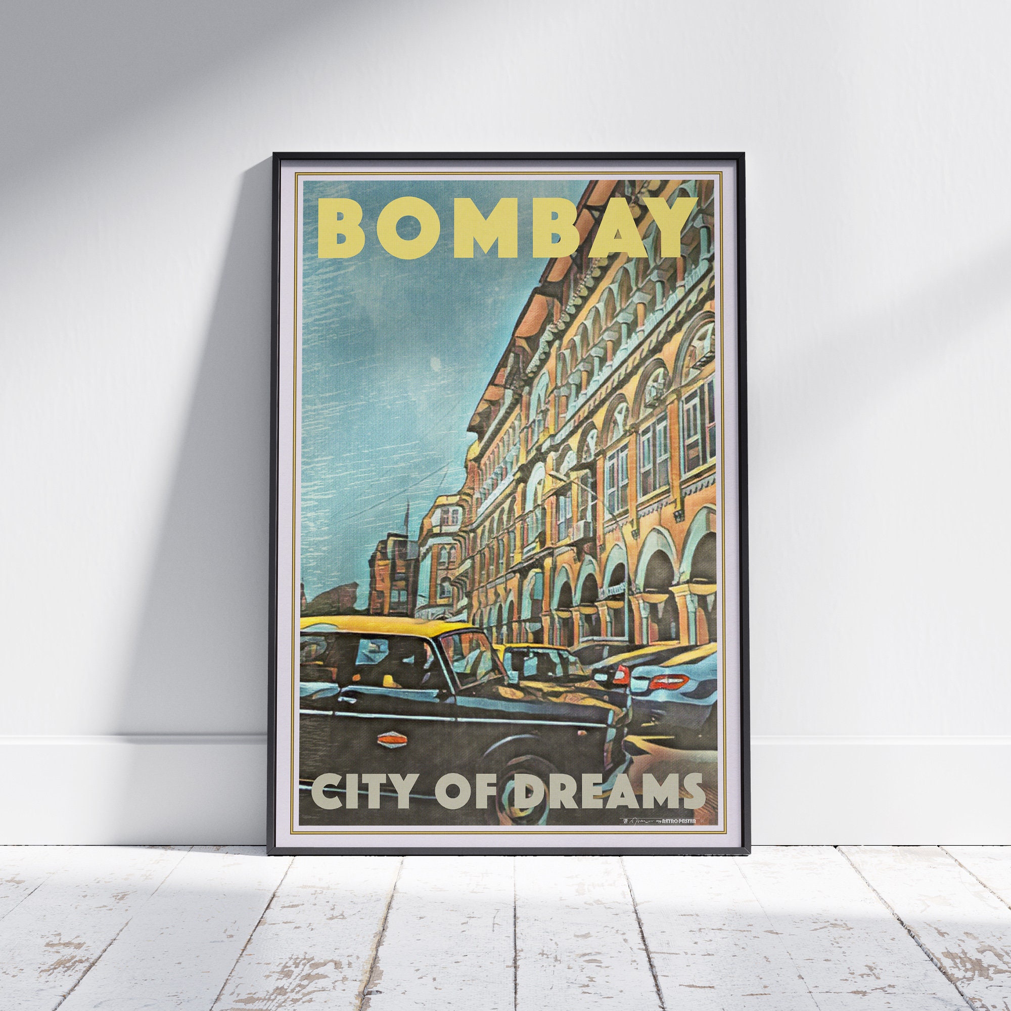 Bombay Town Poster Wallpapers