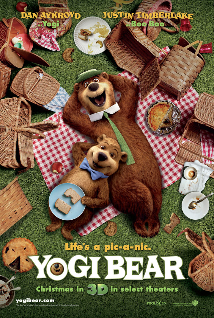 Yogi bear movie poster desktop wallpaper