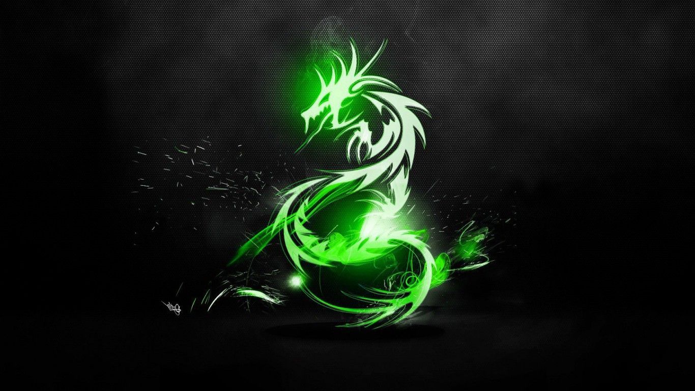 Cool green dragon wallpapers