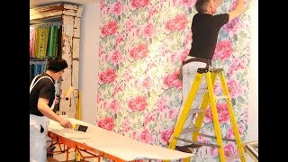 How to wallpaper your wall with designers guild