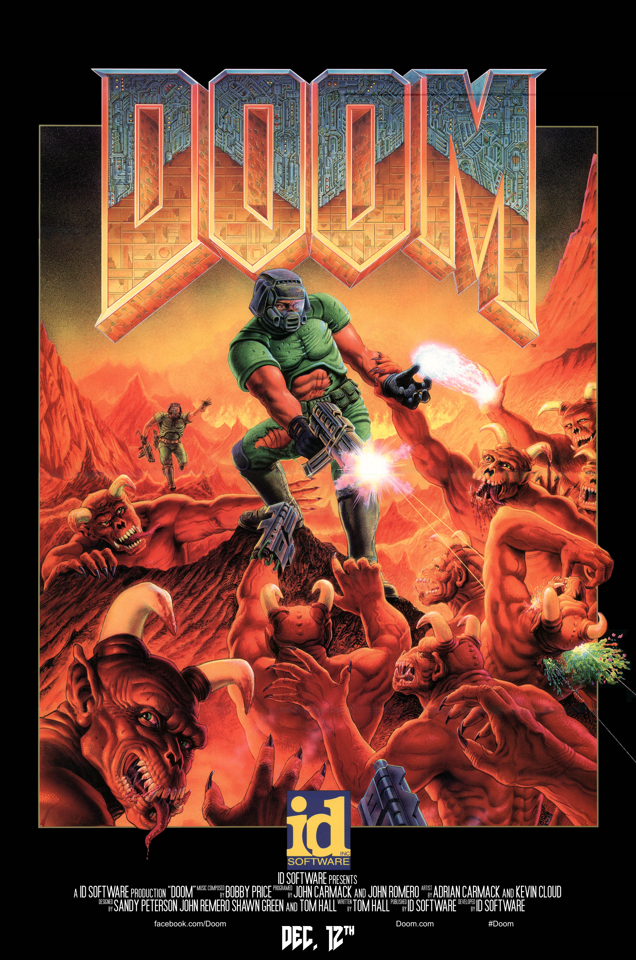 Doom movie poster version by imperial on