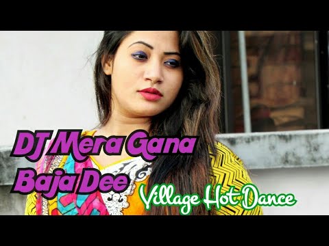 Dj mera gana baja de hindi song village dance