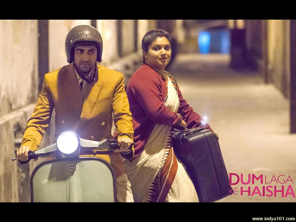 Dum Laga Ke Haisha (2015) Poster Wallpapers