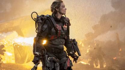 Akhuratha poster movie edge of tomorrow emily blunt hd wallpaper background fine art print