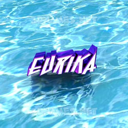 Preview of black background d name for eurika