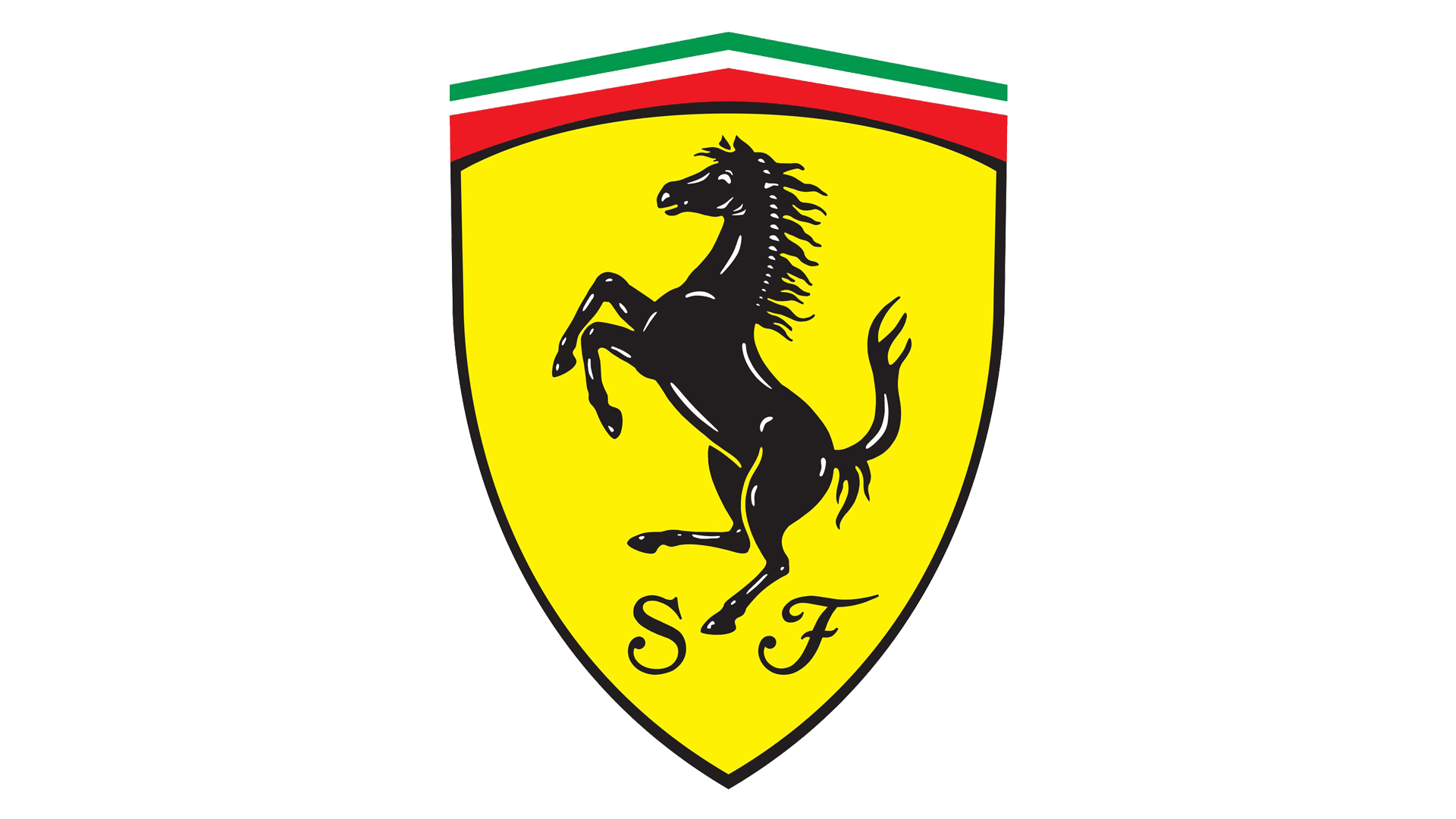 Ferrari emblem logo transparent png
