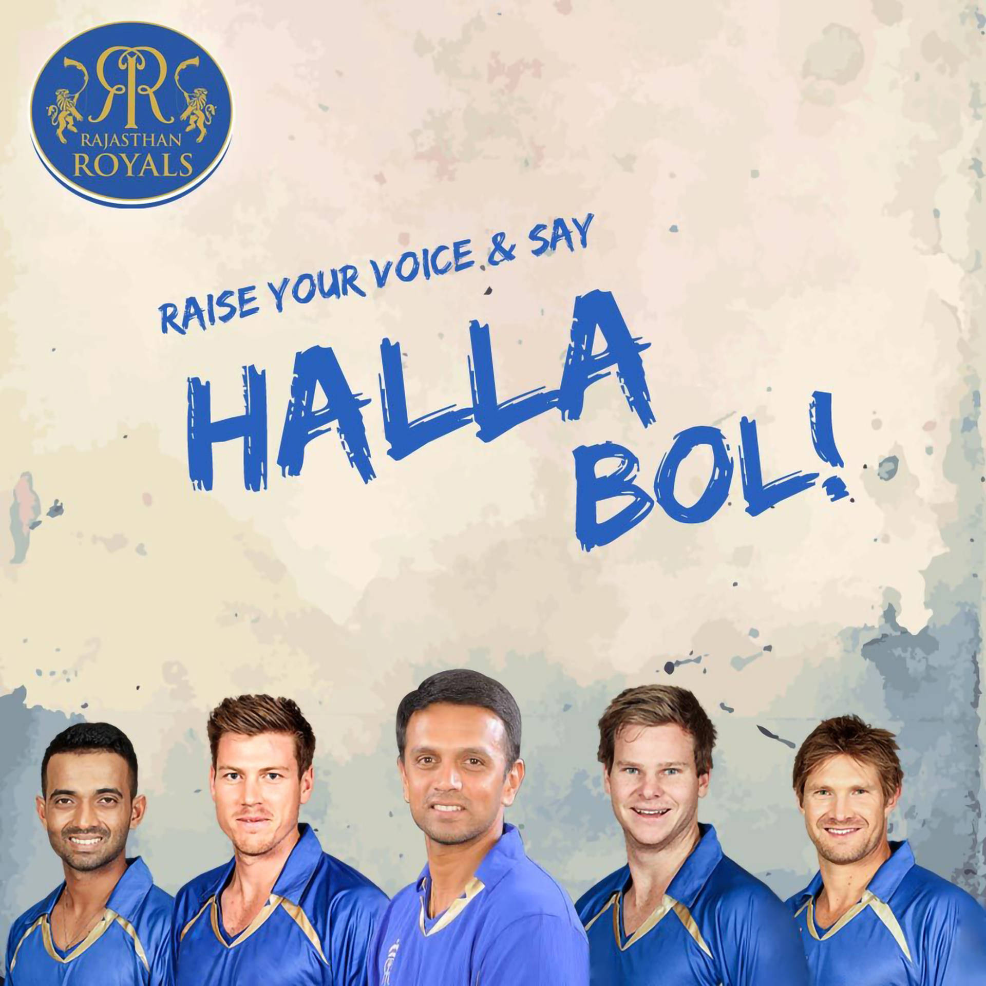 Download halla bol rajasthan royals wallpaper