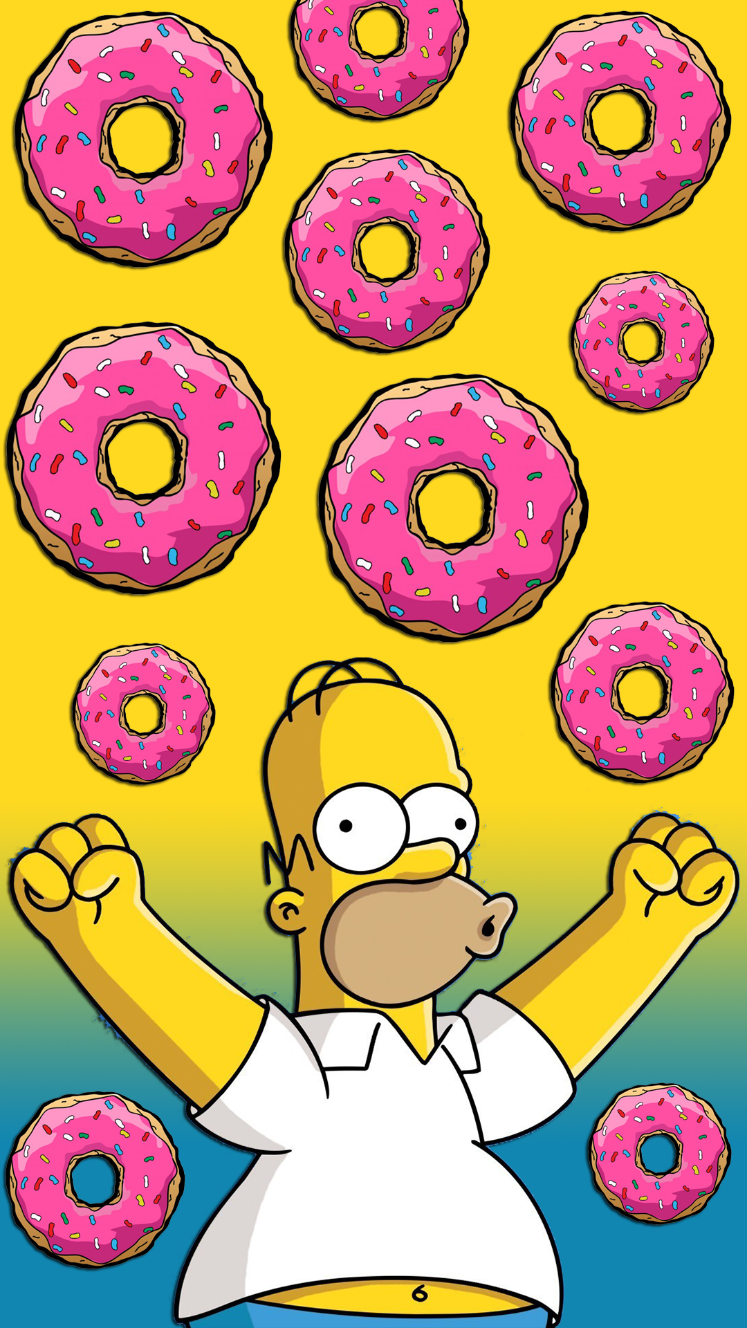 Homer simpson home screen wallpaper