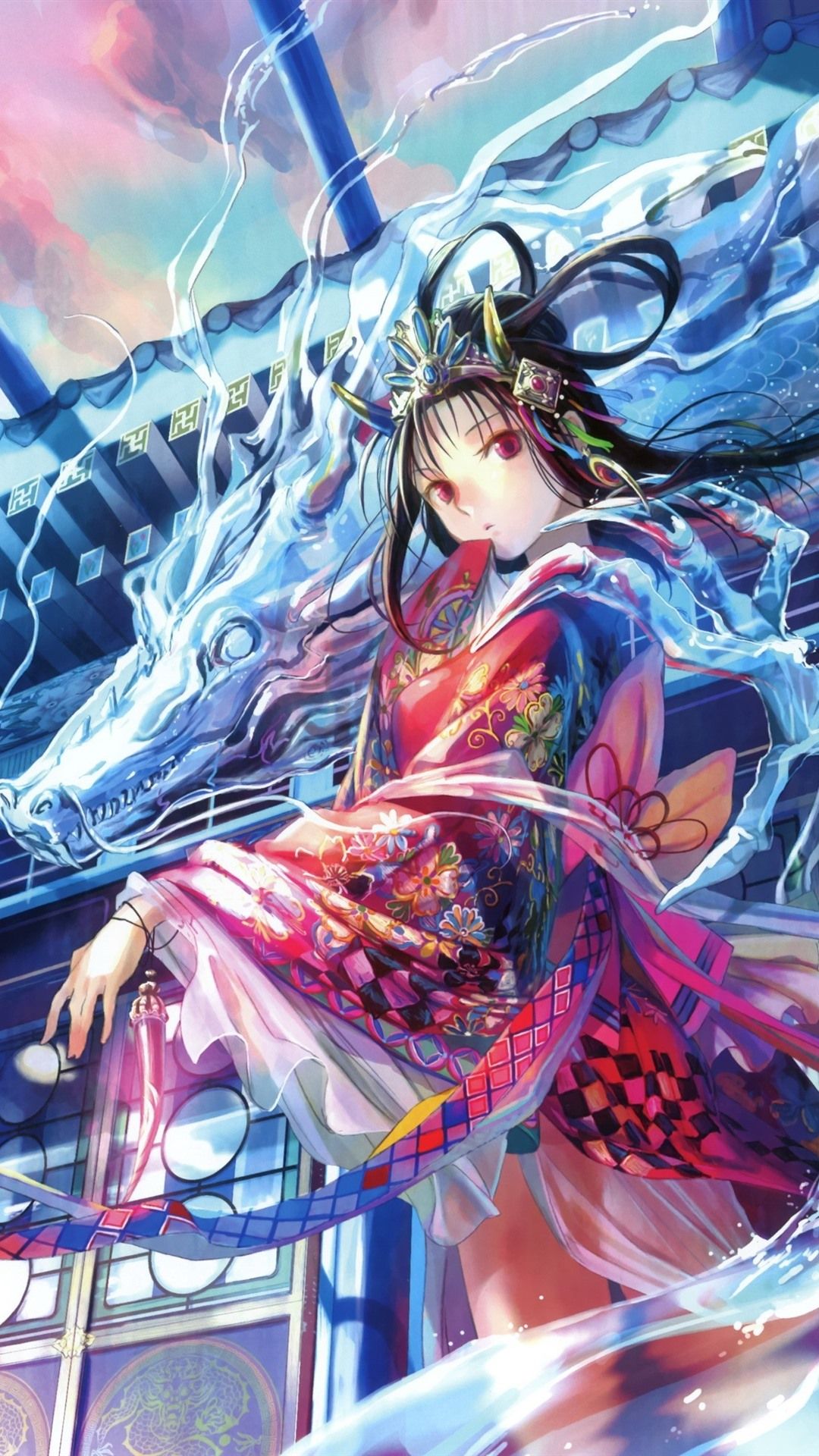 Anime beautiful dragon wallpapers