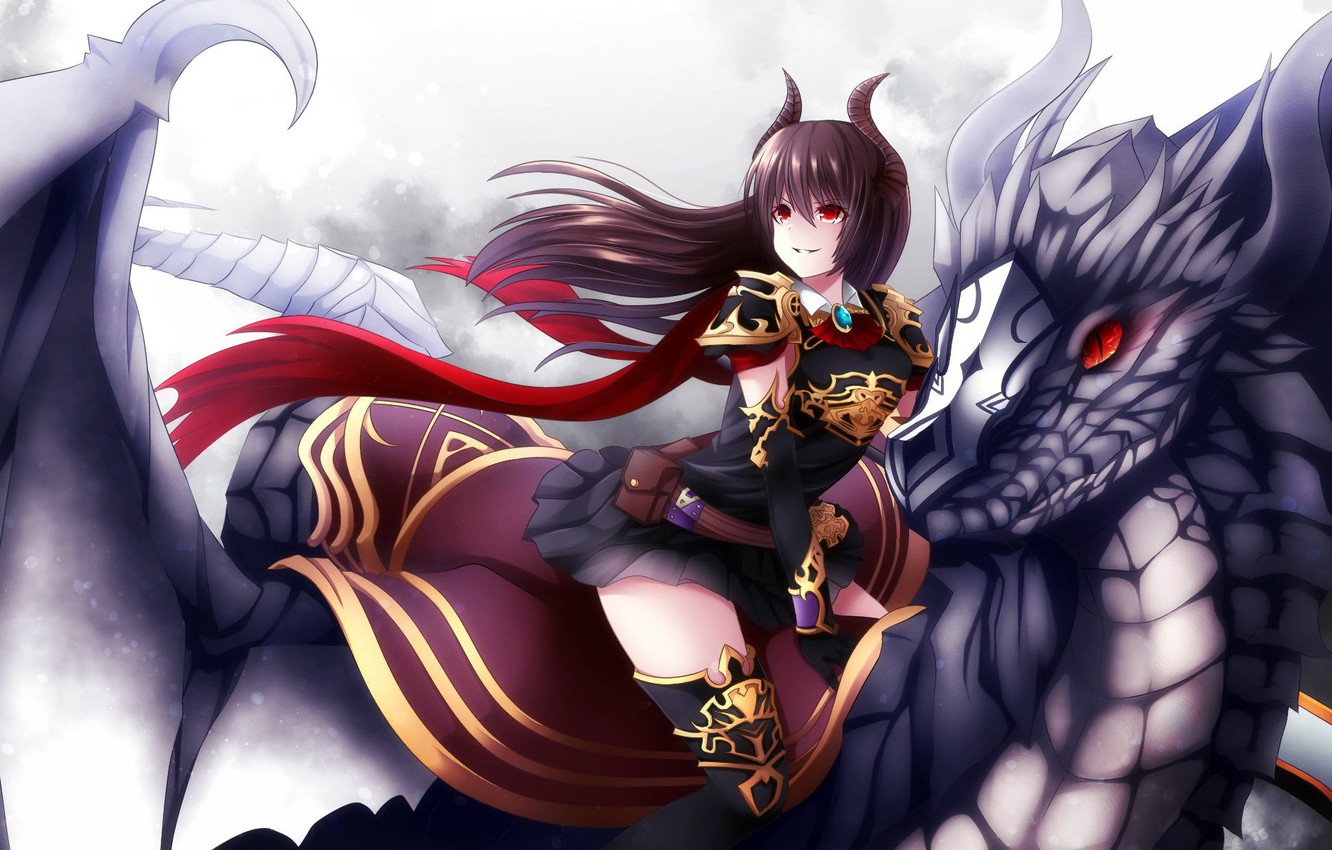 Wallpaper girl game dragon japanese granblue fantasy granblue fantasy the animation images for desktop section ññðñð