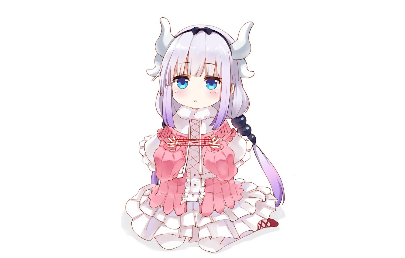 Wallpaper kawaii dragon cute japanese horn miss kobayashis dragon maid images for desktop section ññðð